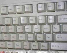 escape keyboard